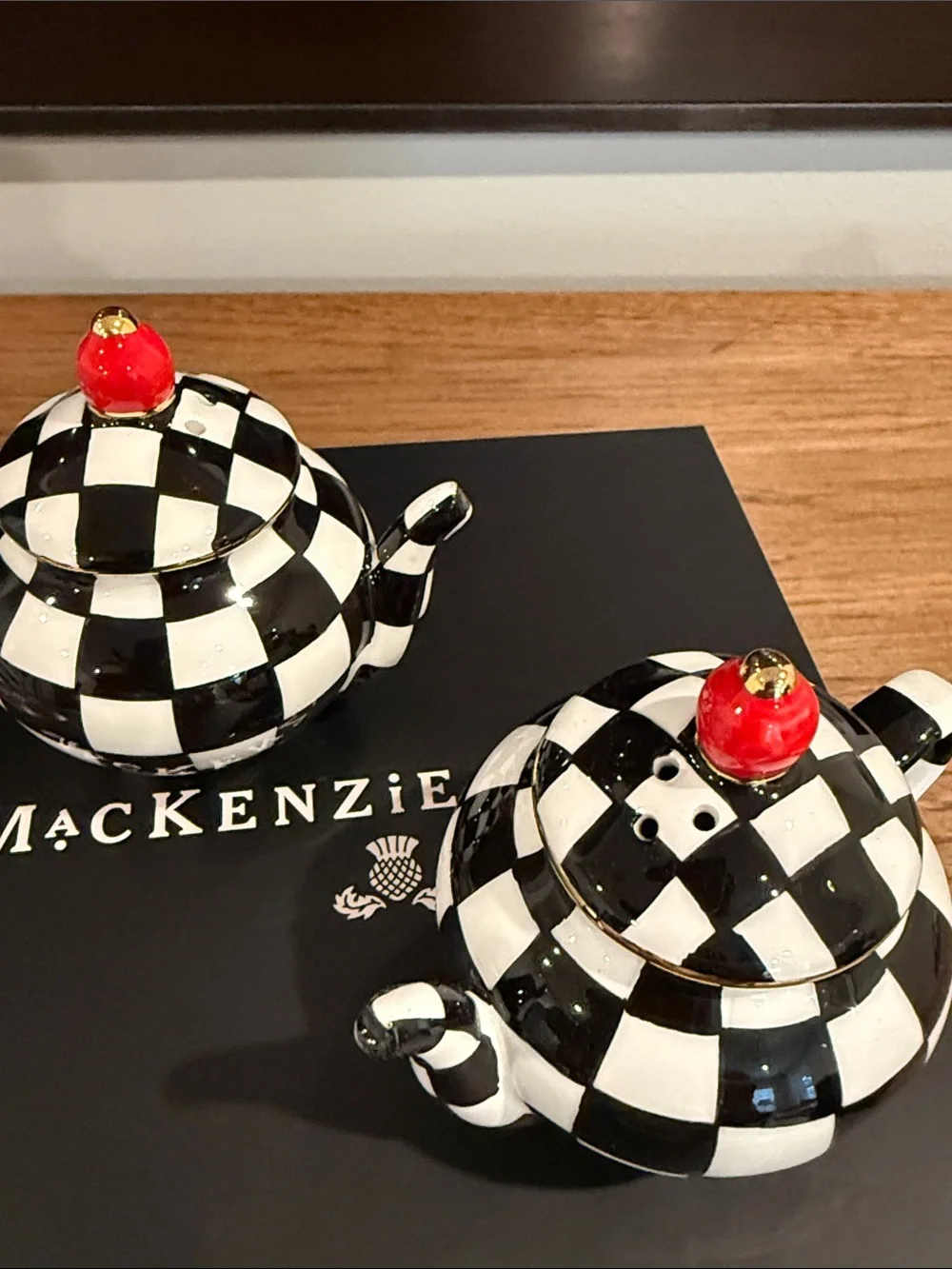 MacKenzie-Childs iconic black